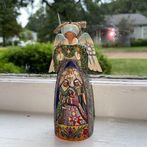 NWT Jim Shore 2007 Nativity Christmas Angel Christmas tree ornament - Picture 1 of 5